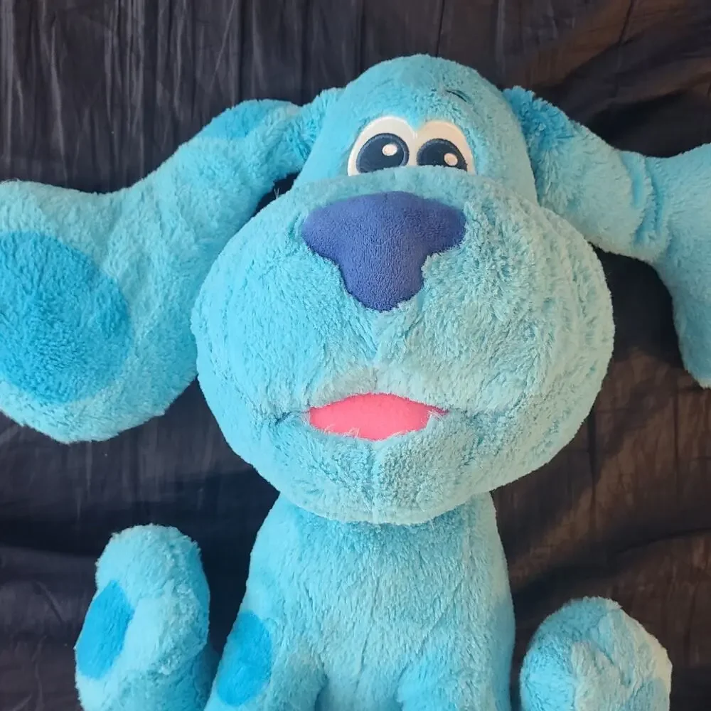 Plush Nickelodeon BLUE’S CLUES Blue Puppy Dog Stuffed Animal – 6.5 inches high x